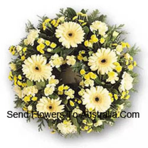 Mixed Flower Wreath