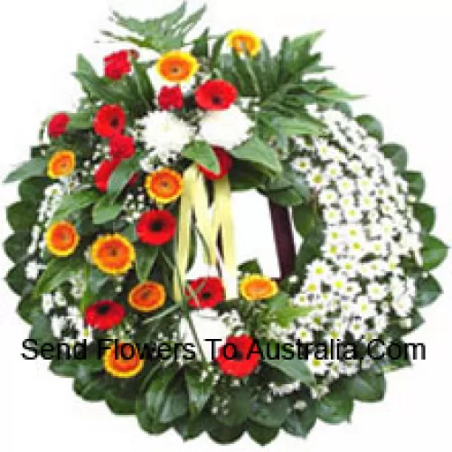 Mixed Flower Wreath